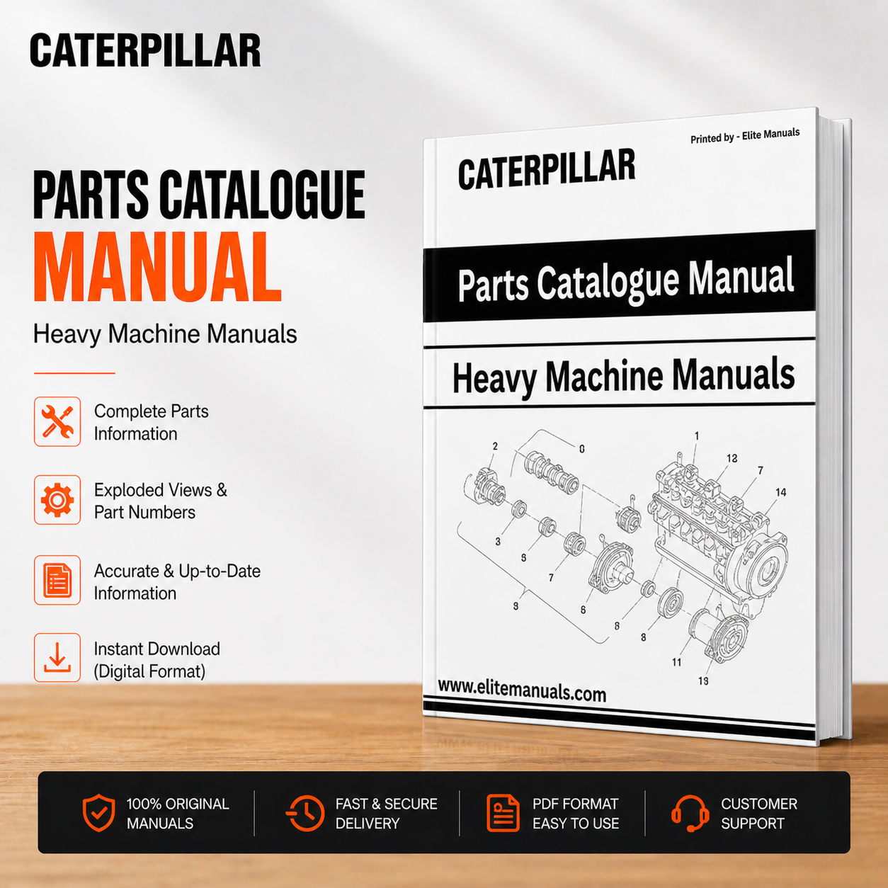 (CAT) Caterpillar D30D ARTICULATED TRUCK Parts Catalogue Manual SN 3AJ - PDF