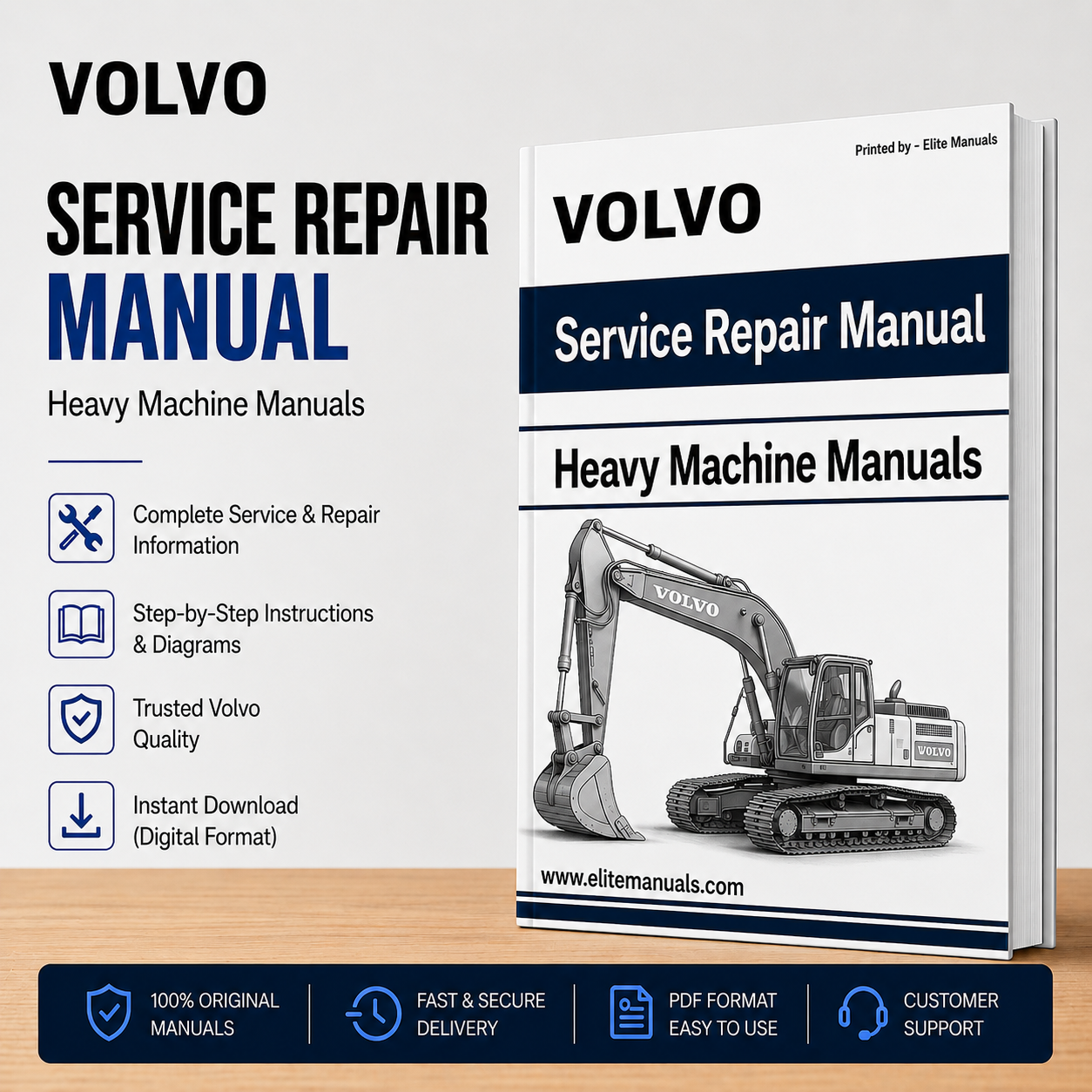 VOLVO ECR145F L5 EXCAVATOR SERVICE REPAIR MANUAL