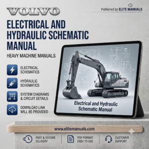 VOLVO FB2800C FELLER BUNCHER ELECTRICAL & HYDRAULIC SCHEMATIC MANUAL