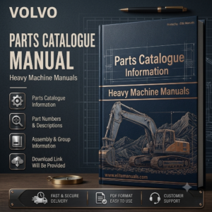 VOLVO L50G COMPACT WHEEL LOADER PARTS CATALOGUE MANUAL