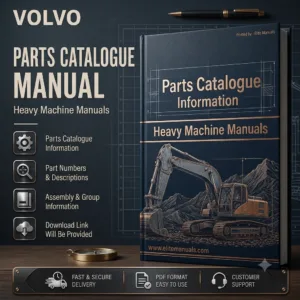 Volvo parts catalogue manual cover